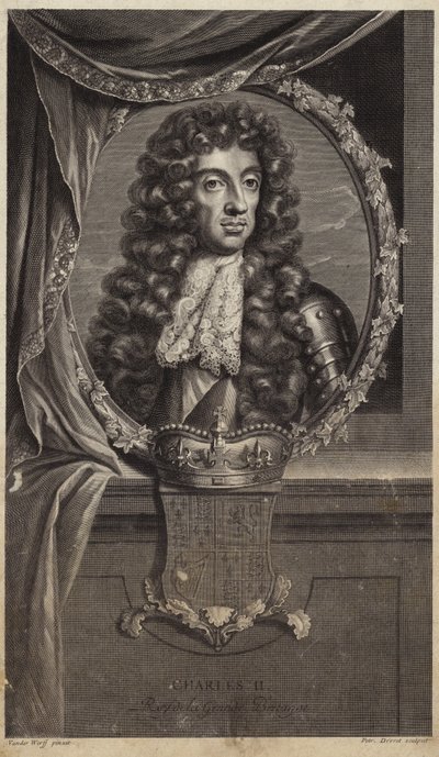 Portret van koning Karel II door Adriaan van der Werff